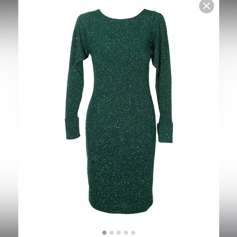 Sparkly green Calvin Klein dress size 8